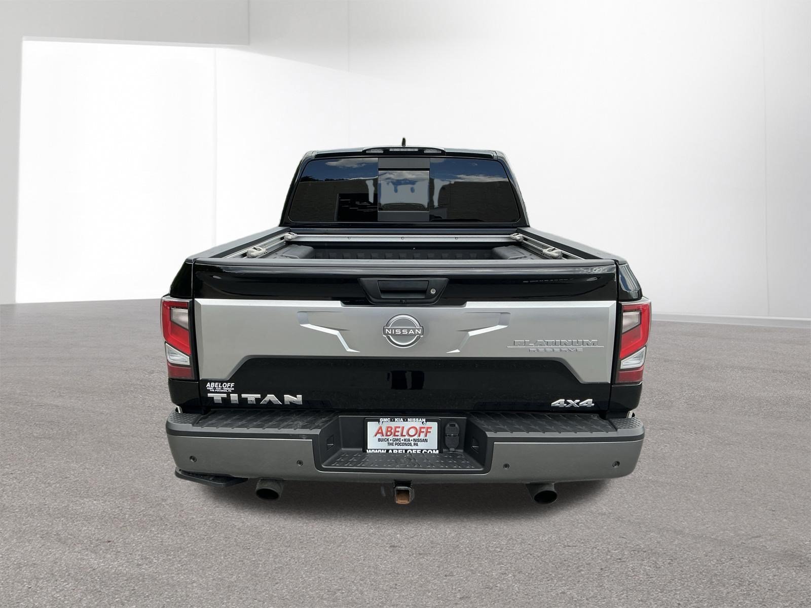 Used 2023 Super Black Nissan Platinum Reserve image 4