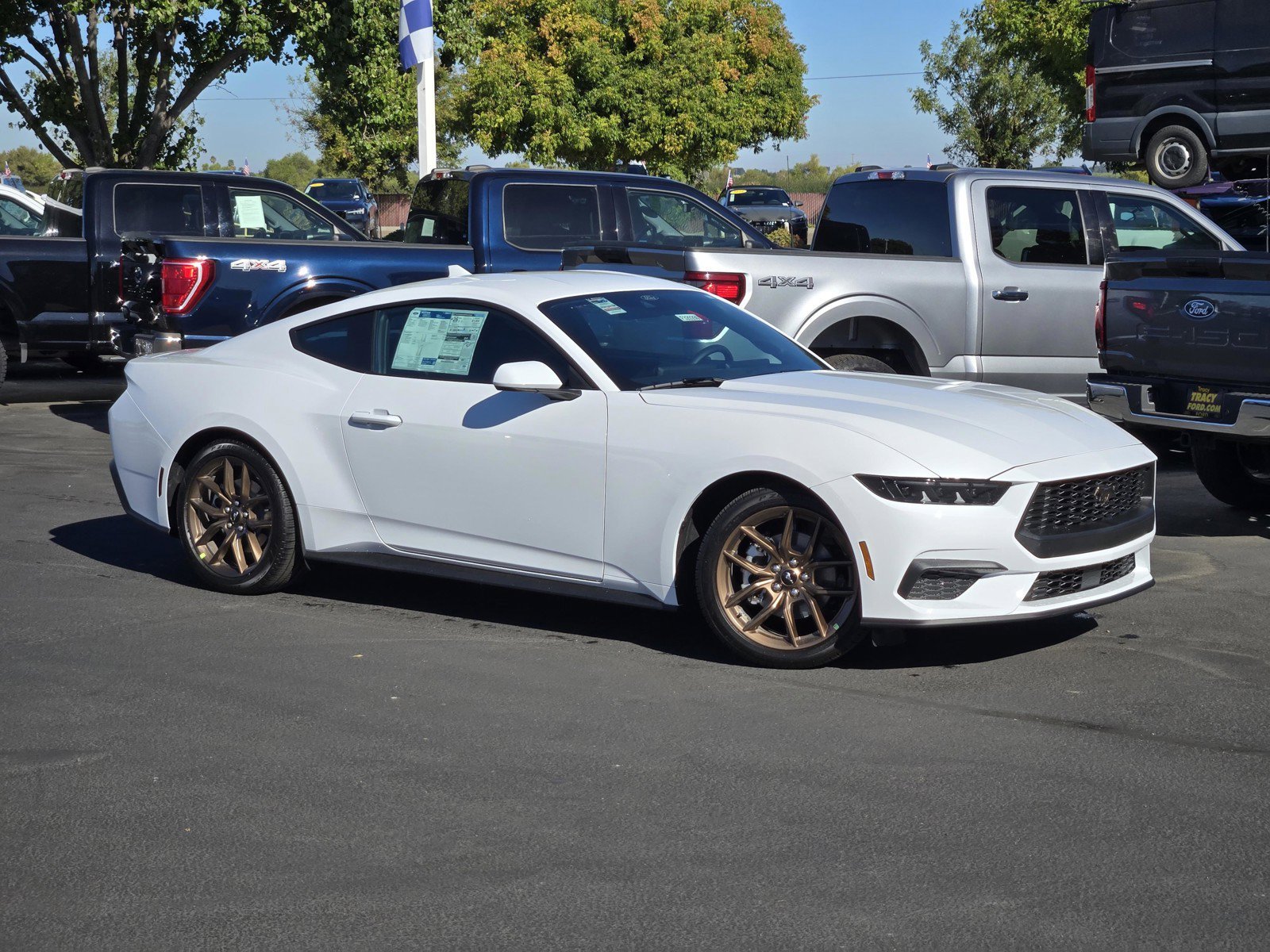 New 2026 Oxford White Ford EcoBoost® Fastback image 1