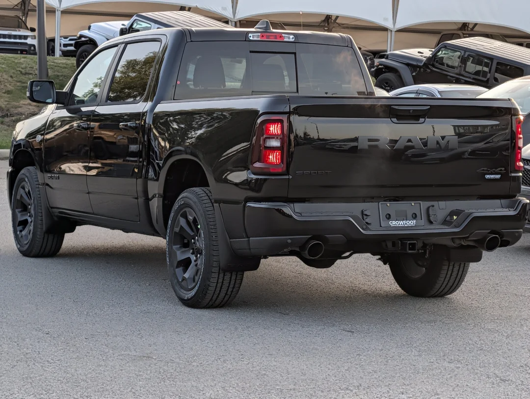 New 2026 Black RAM Sport - - 5.7L HEMI eTorque - Trailer Brake Ctrl - 3.92 Rear Axle - All-Weather Mats & More! image 6