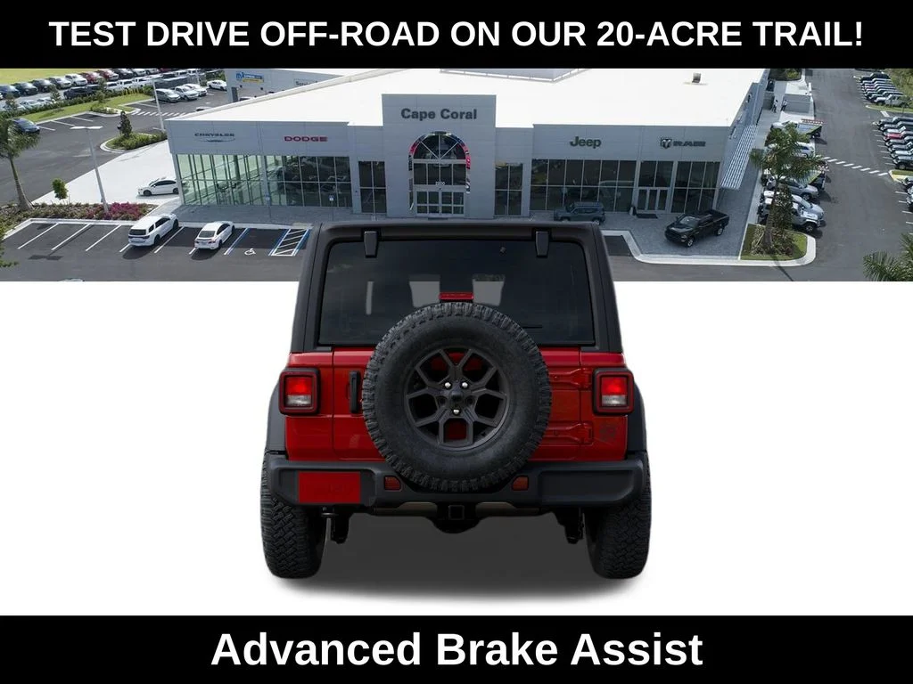 New 2026 Firecracker Red Clear-Coat Exterior Paint Jeep Willys image 8