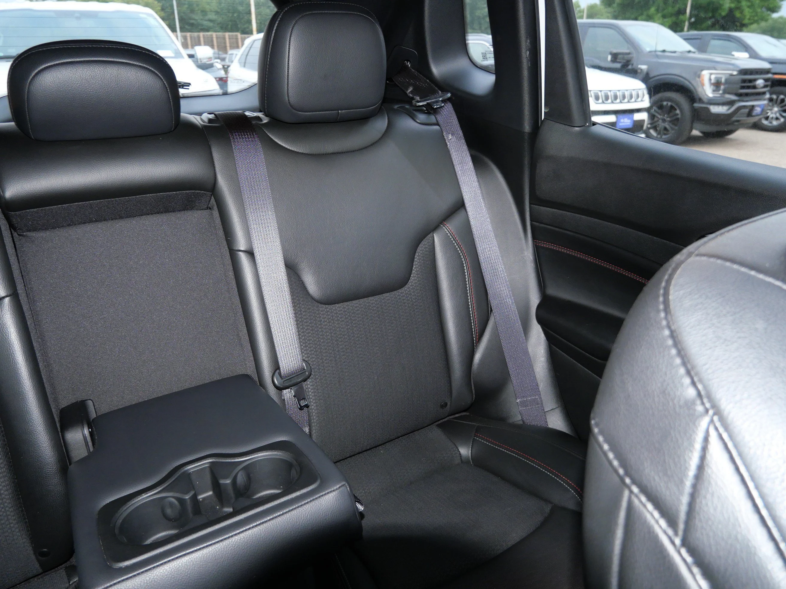Used 2023 Bright White Clearcoat Jeep Trailhawk image 14