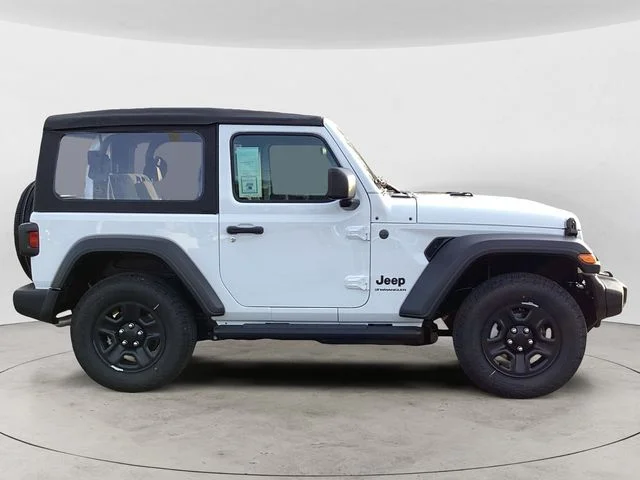 New 2026 Bright White Clearcoat Jeep 2-DOOR SPORT image 7