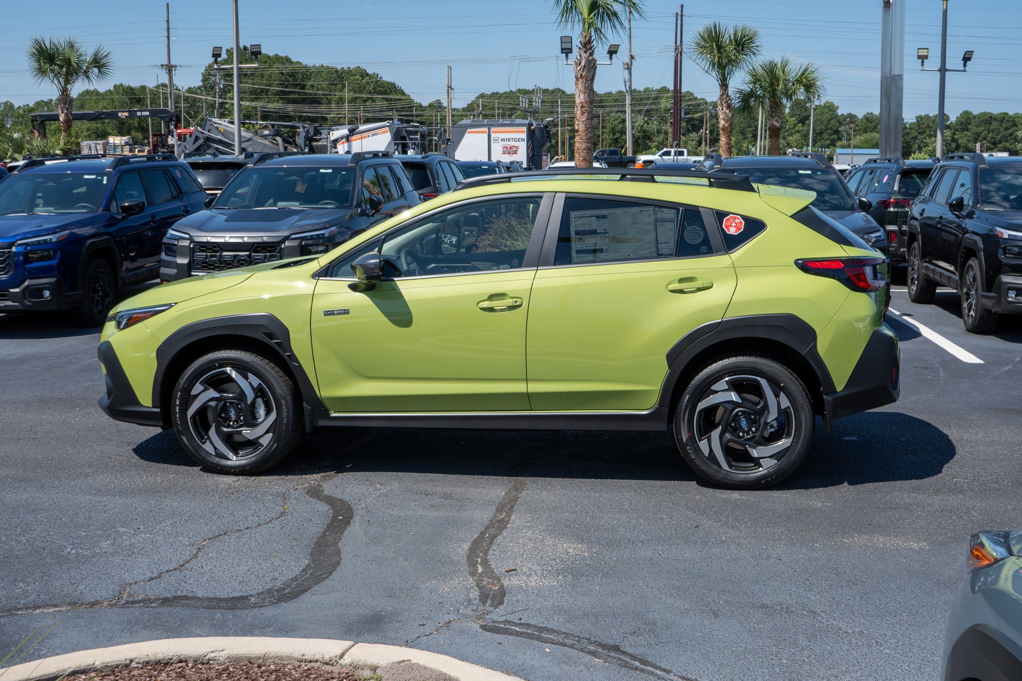 New 2026 CITRON YELLOW PEARL Subaru Limited Hybrid image 6