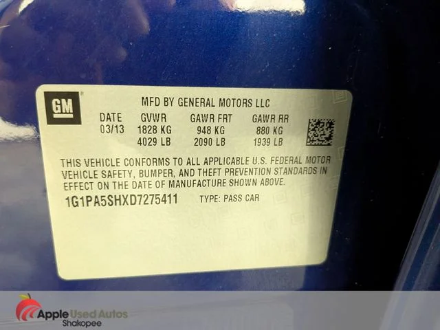 Used 2013 Blue Chevrolet LS image 36