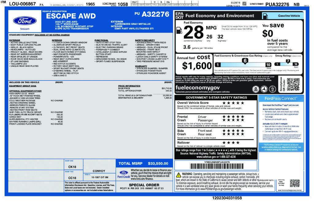 Used 2023 Gray Ford ST-Line image 21