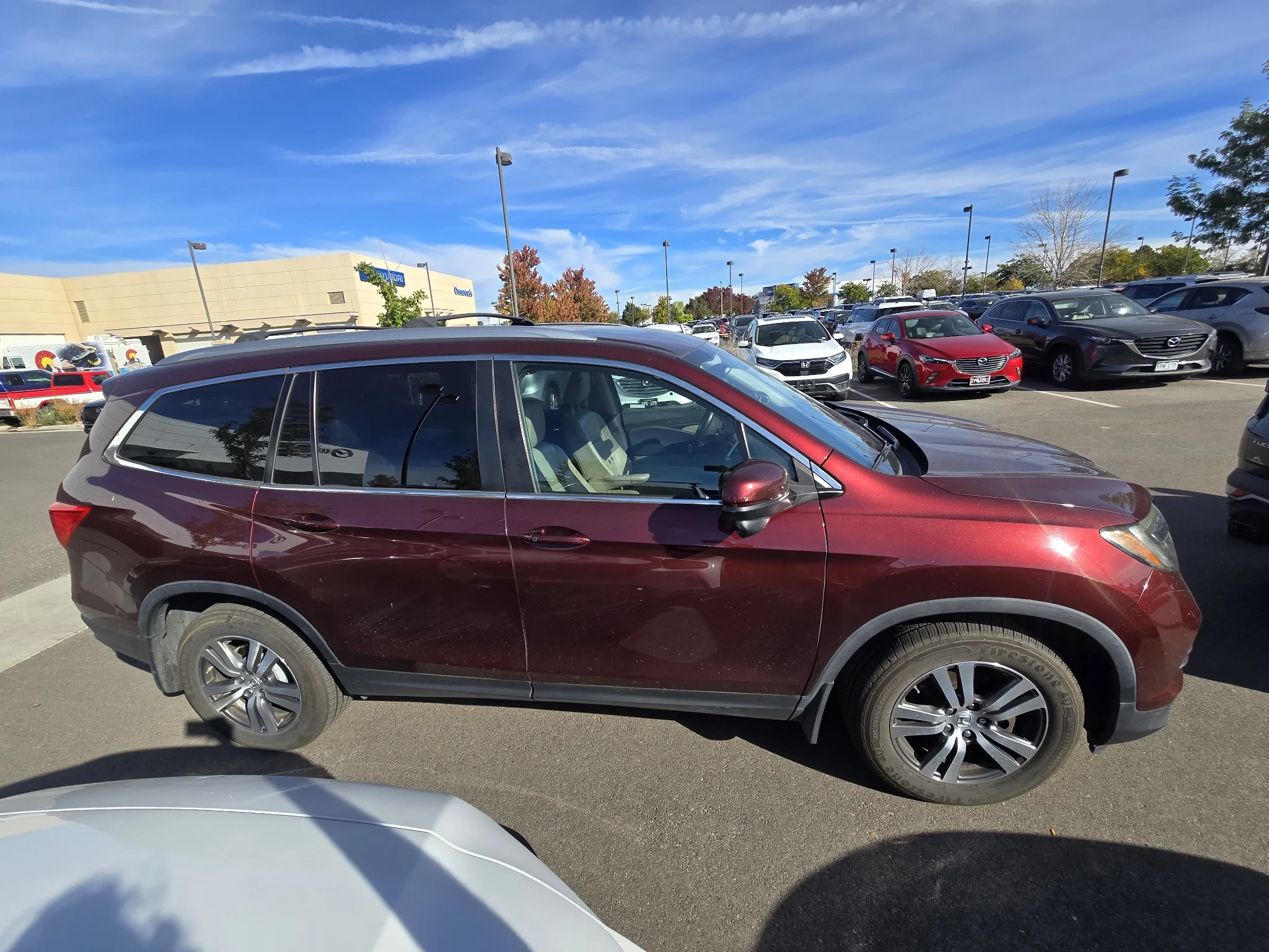 Used 2018 Deep Scarlet Pearl Honda EX-L image 17