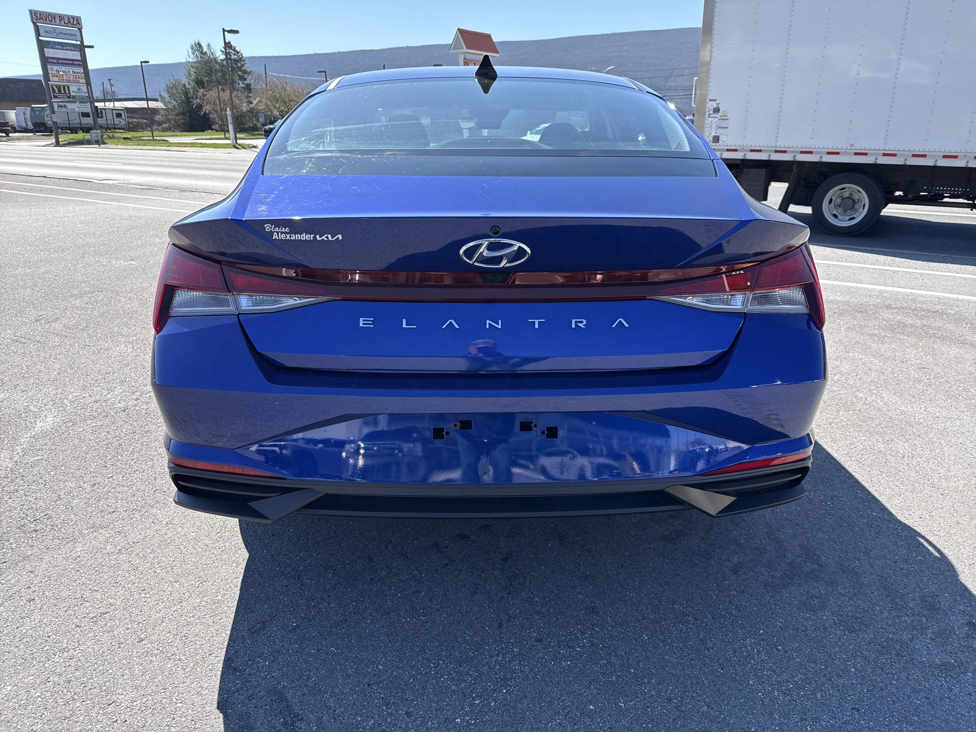 Used 2023 Intense Blue Hyundai SEL image 4