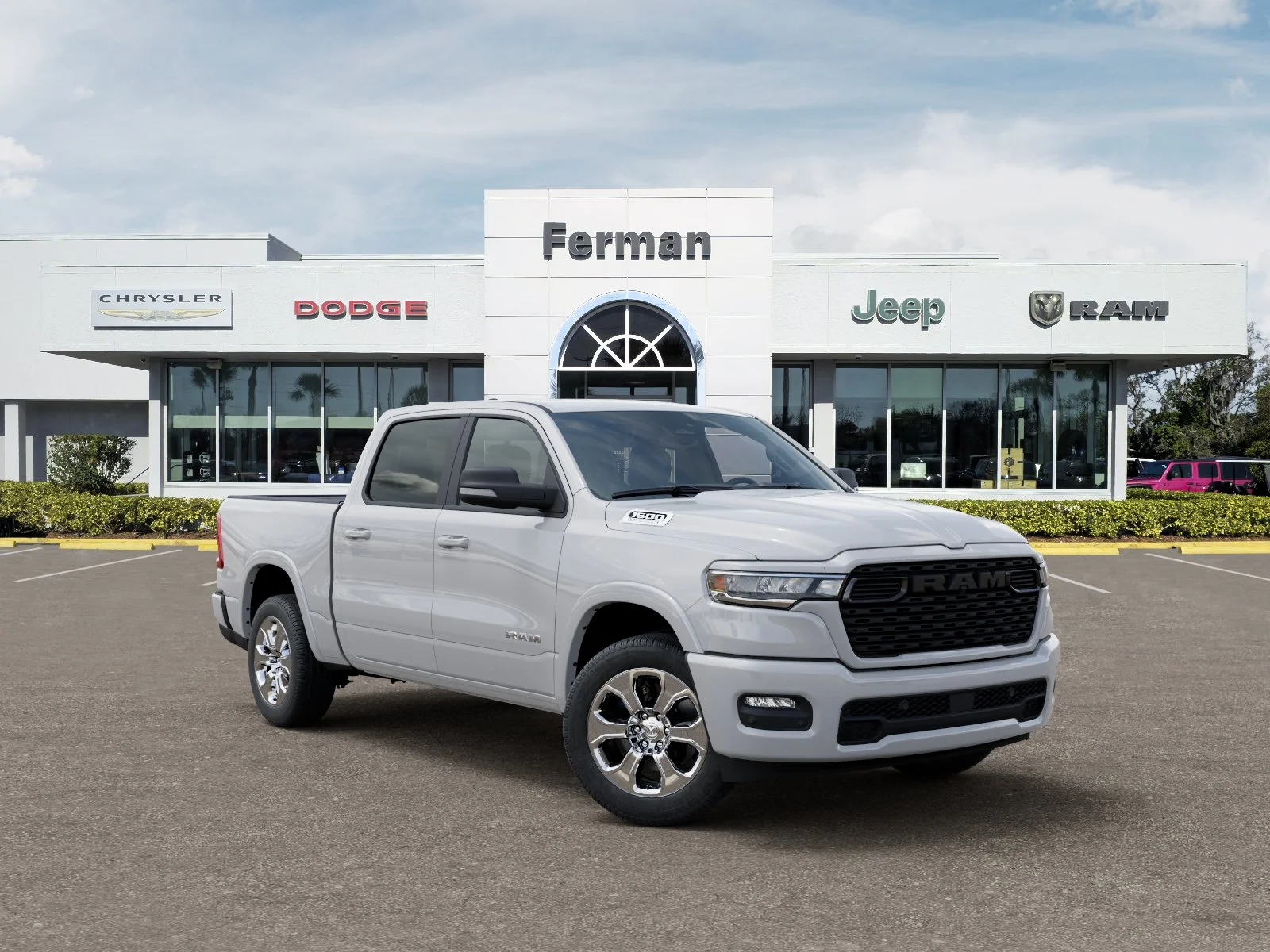 New 2026 Bright White Clearcoat RAM Big Horn/Lone Star image 1