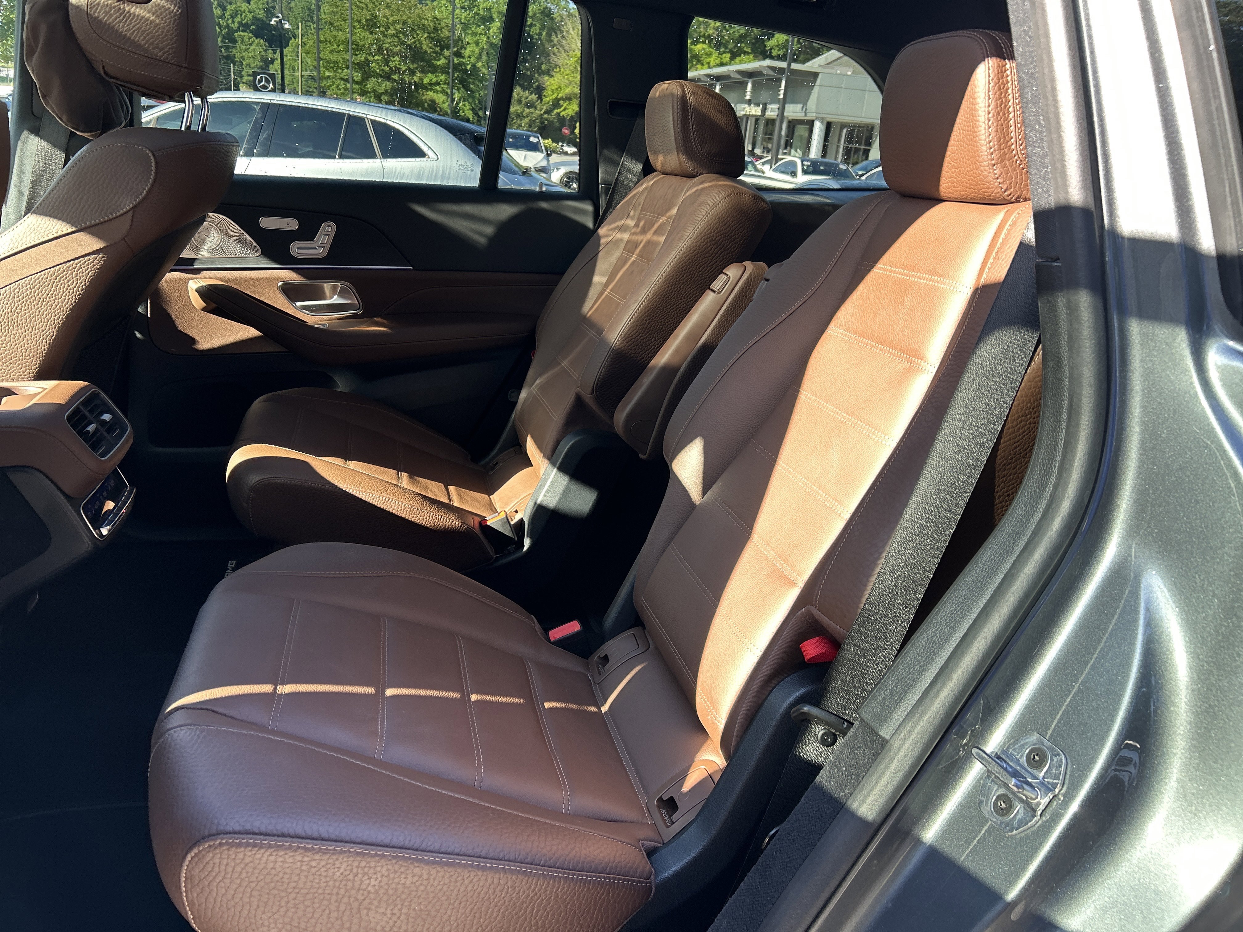 Certified Used 2025 Selenite Grey Metallic Mercedes-Benz GLS 450 4MATIC® SUV image 42