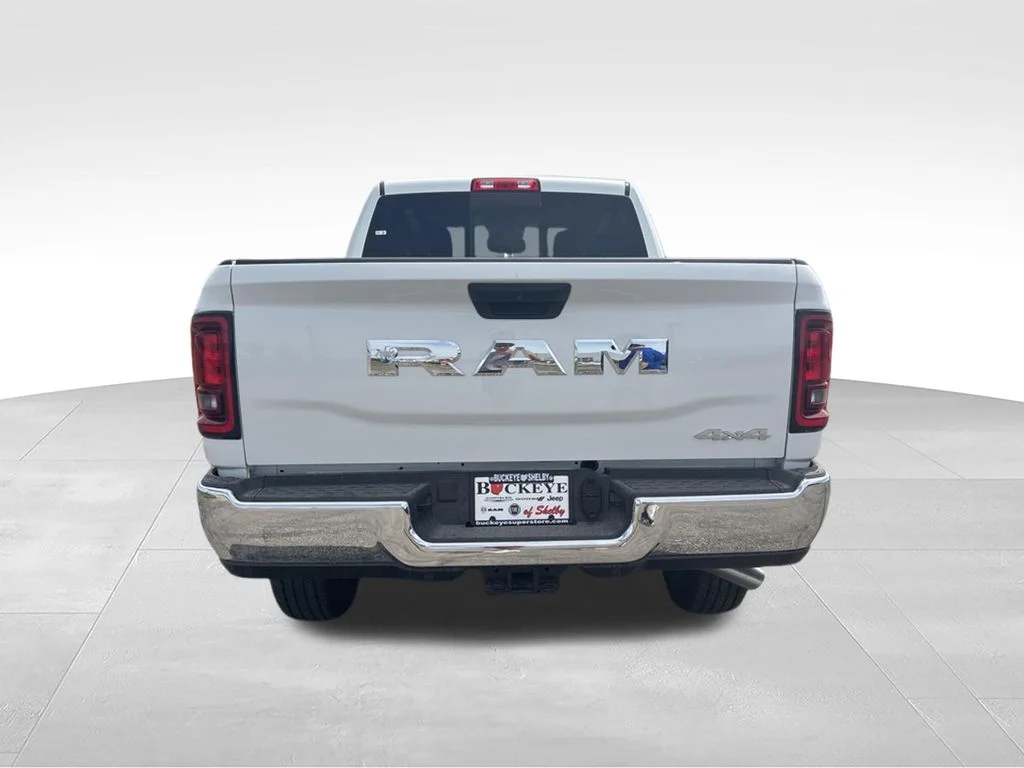 New 2026 Bright White Clear-Coat Exterior Paint RAM TRADESMAN image 4