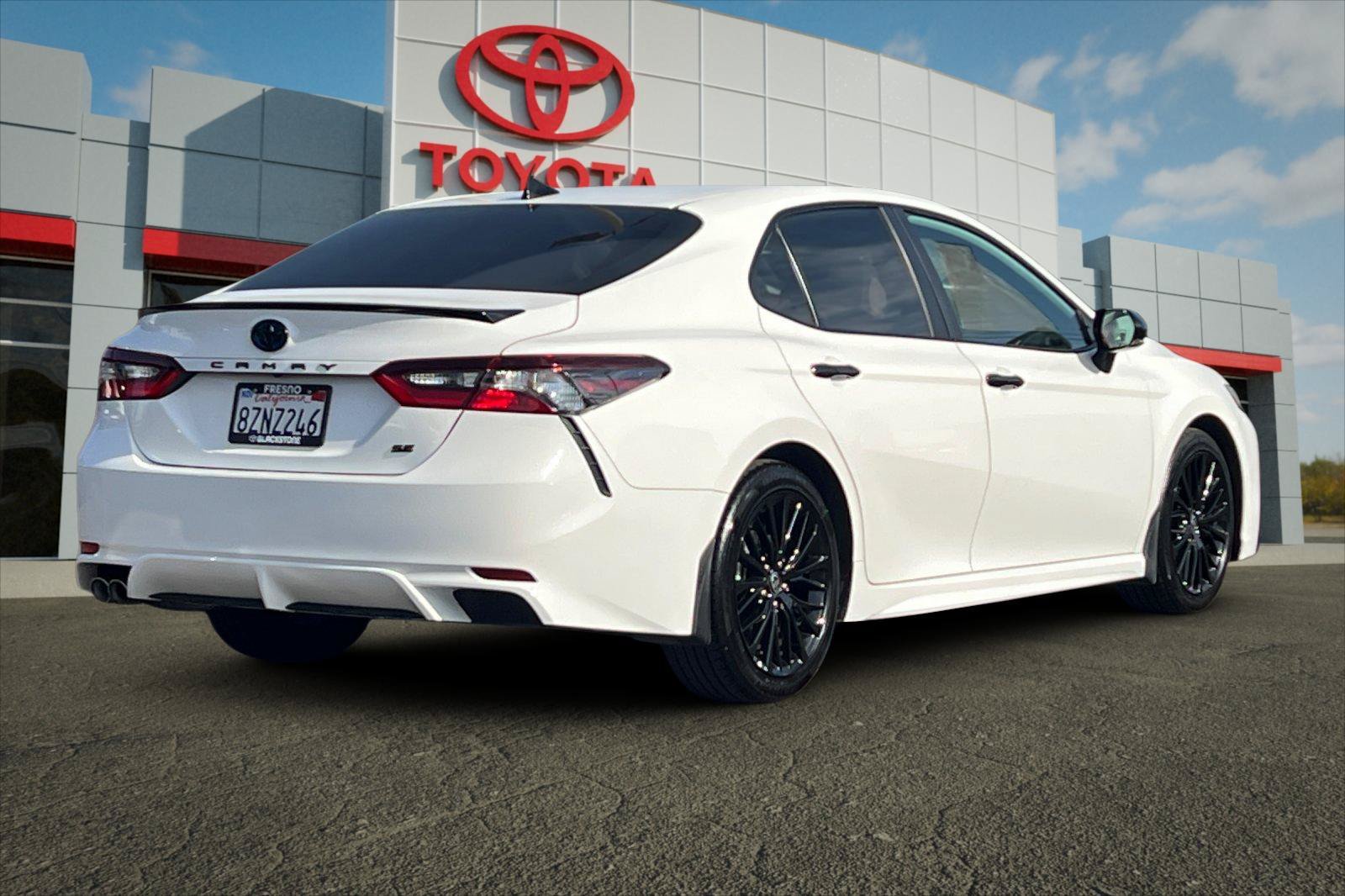 Certified Used 2022 White Toyota Hybrid SE image 3
