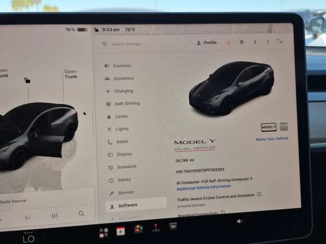 Used 2023 Gray Tesla Performance image 4
