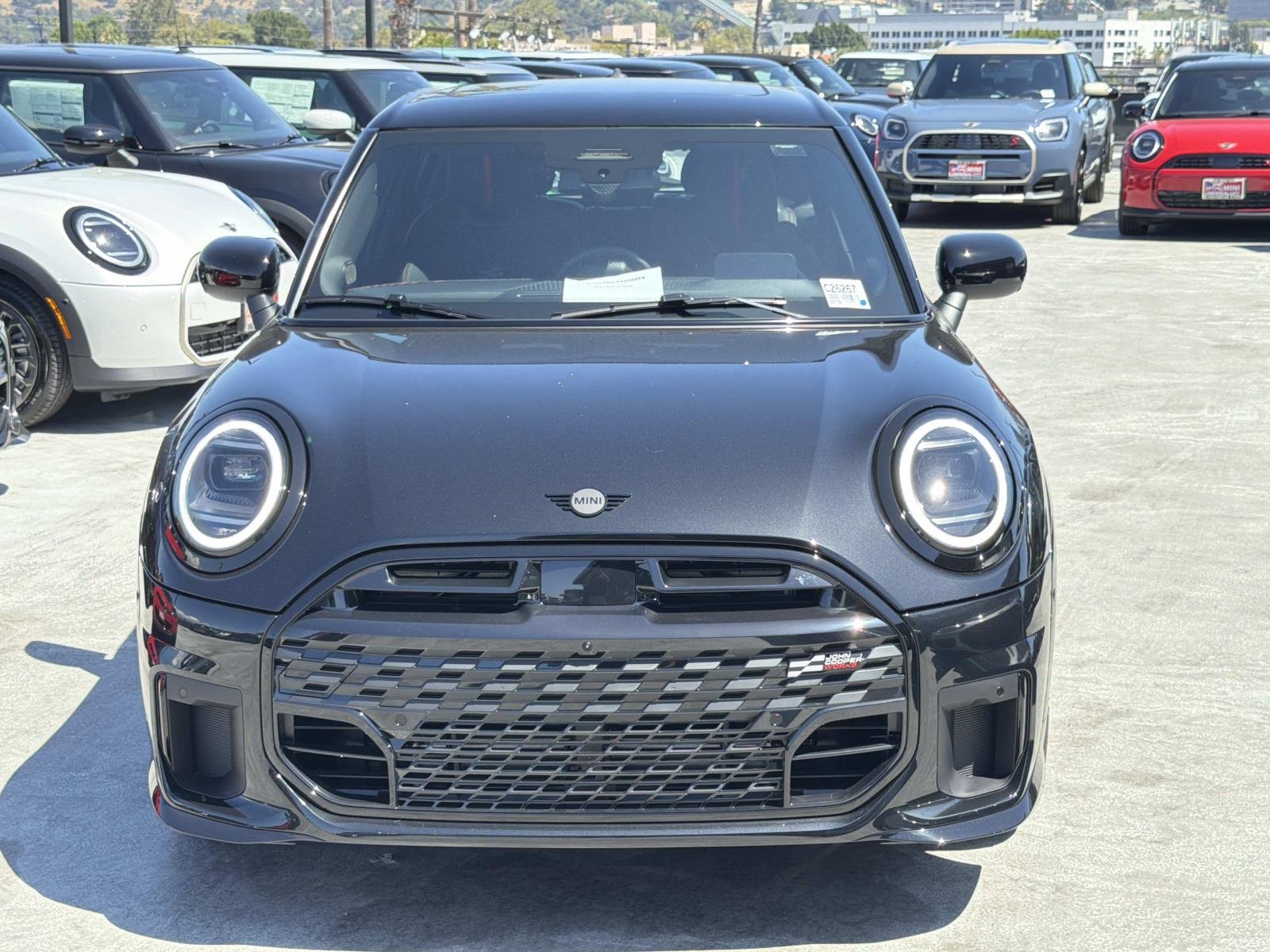 New 2026 0C4R Midnight Black II Metallic MINI Iconic image 3