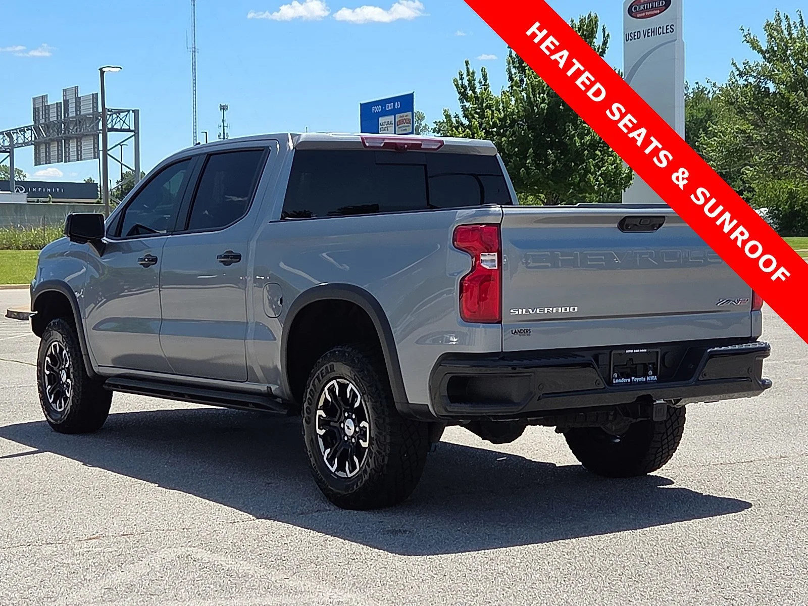 Used 2024 Sterling Gray Metallic Chevrolet ZR2 image 4