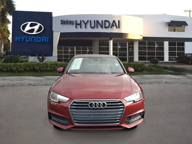 Used 2018 Audi A4 Premium with VIN WAUKMAF4XJA046201 for sale in Delray Beach, FL