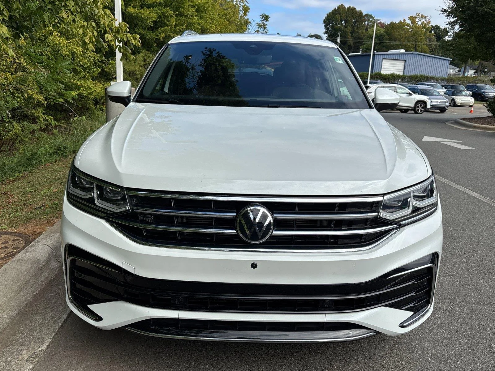 Certified Used 2024 Opal White Pearl Volkswagen SEL R-Line image 8