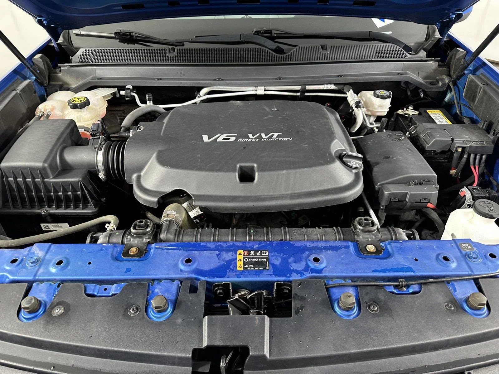 Used 2021 Bright Blue Metallic Chevrolet 4WD Work Truck image 8