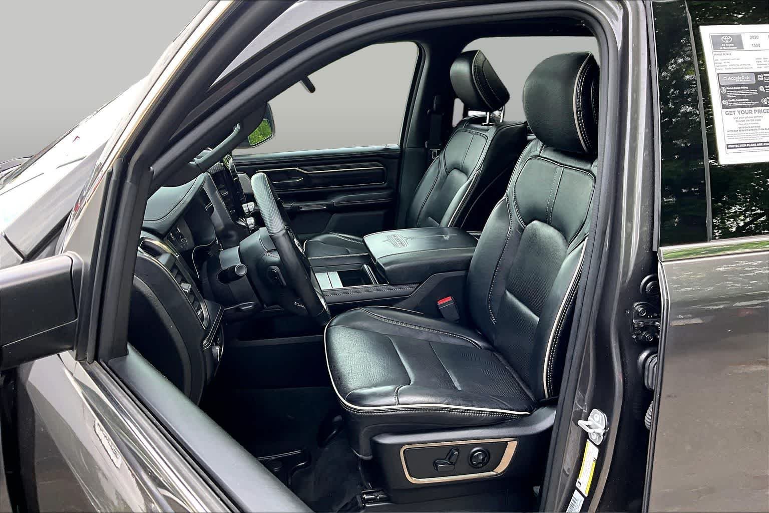 Used 2020 Granite Crystal Clearcoat Metallic Ram Limited image 9