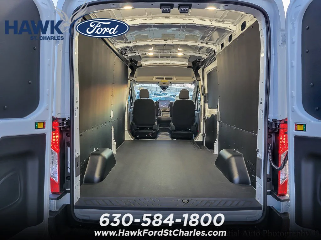 New 2026 Oxford White Ford Cargo Van image 14