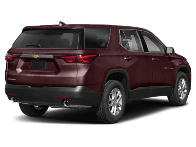 Used 2023 Black Cherry Metallic Chevrolet AWD Premier image 3