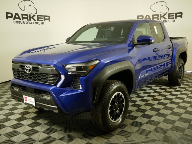 Certified Used 2025 Blue Crush Metallic Toyota Double Cab TRD Off-Road w/ Premium Pkg image 1