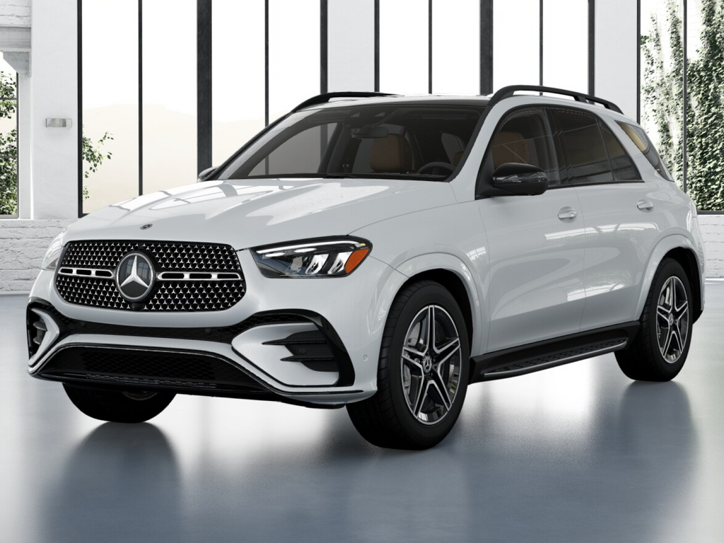 New 2026 MANUFAKTUR Moonlight White Metallic Mercedes-Benz GLE 450 4MATIC® image 1