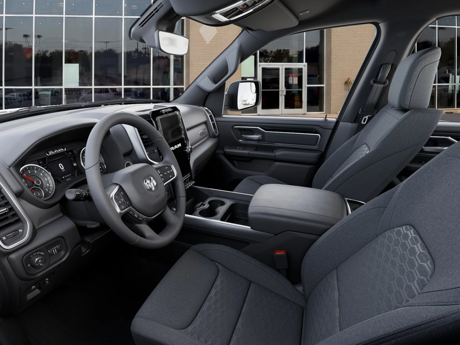 New 2026 Granite Crystal Metallic Clear-Coat Exterior Paint RAM Big Horn/Lone Star image 51