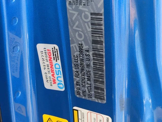 Certified Used 2021 Blue Jeep Unlimited Sport Altitude image 40