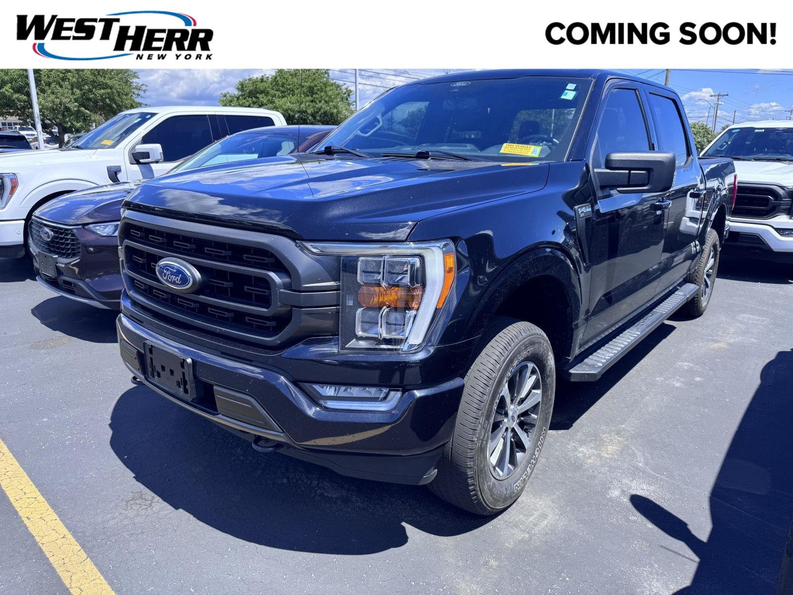 Used 2021 Agate Black Ford XLT image 1