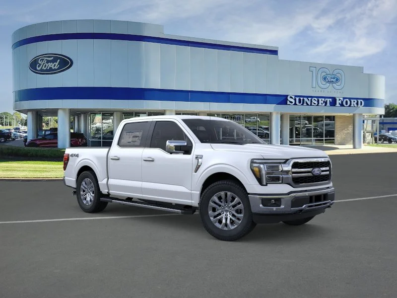 New 2026 Star White Metallic Tri-Coat Ford Lariat® image 7
