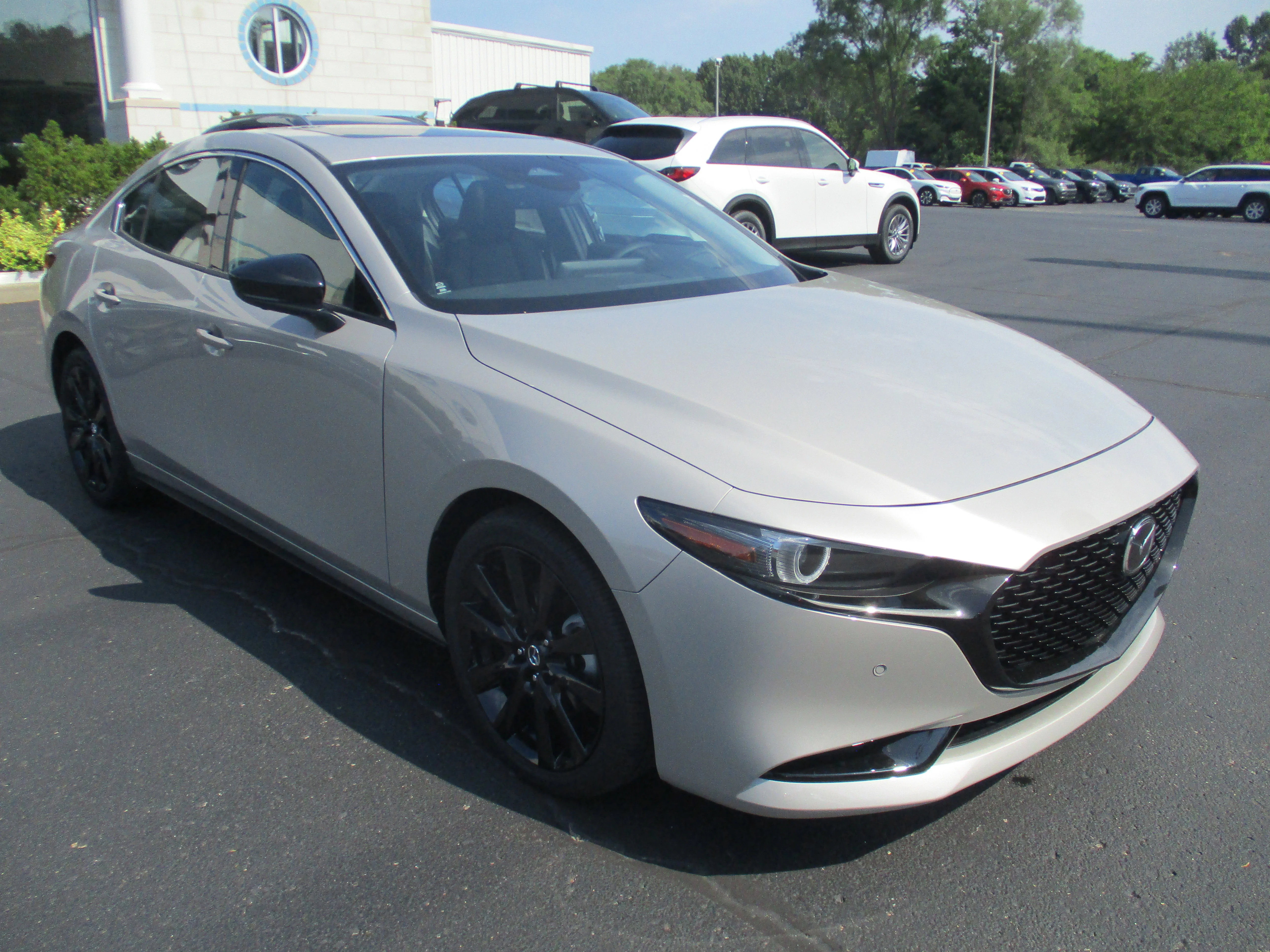 New 2025 Platinum Quartz Metallic Mazda 2.5 Turbo Premium Plus AWD image 2