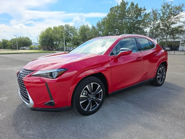 Certified Used 2025 Red Lexus 300h Premium image 7