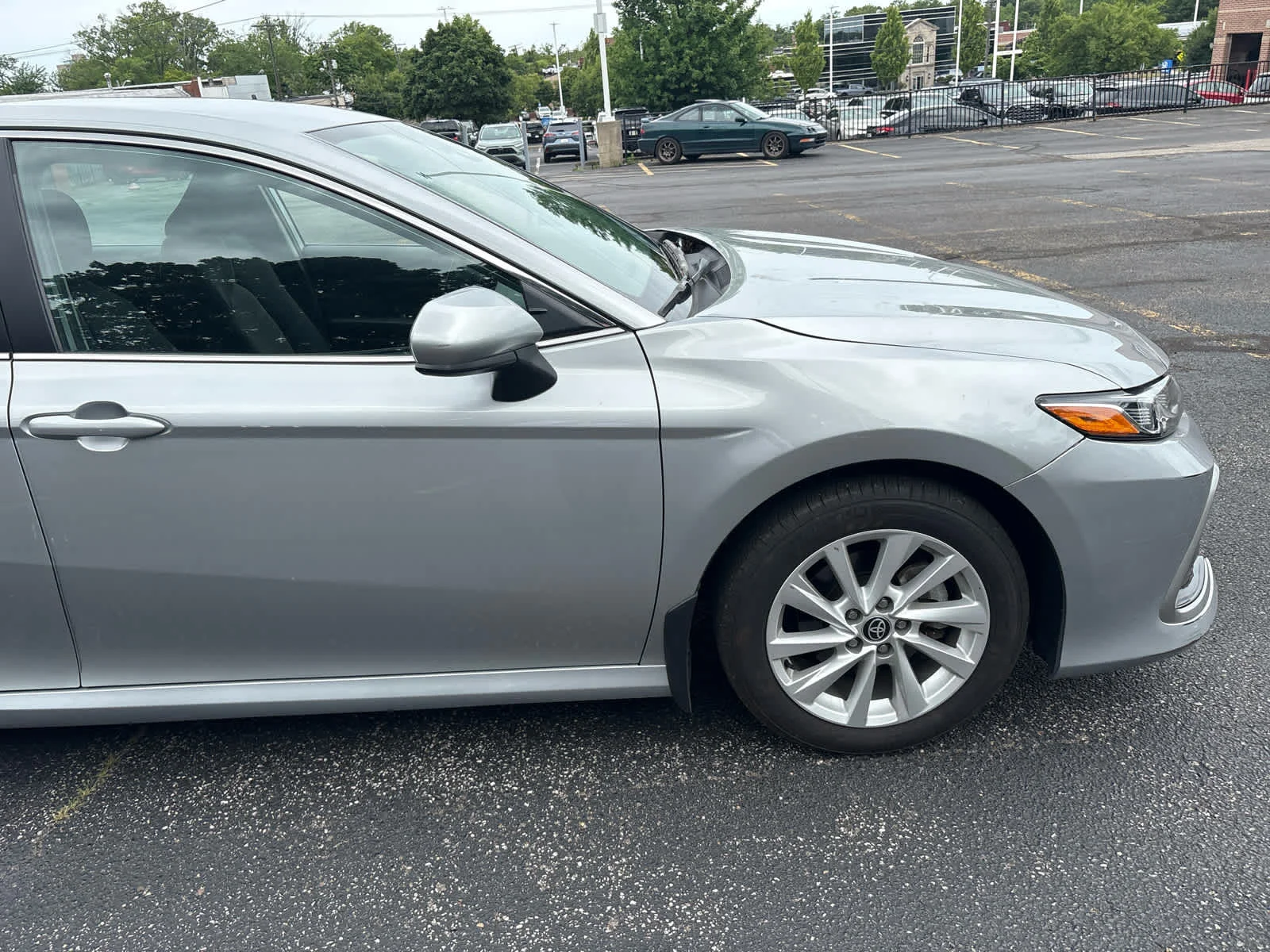Used 2024 Celestial Silver Metallic Toyota LE image 10