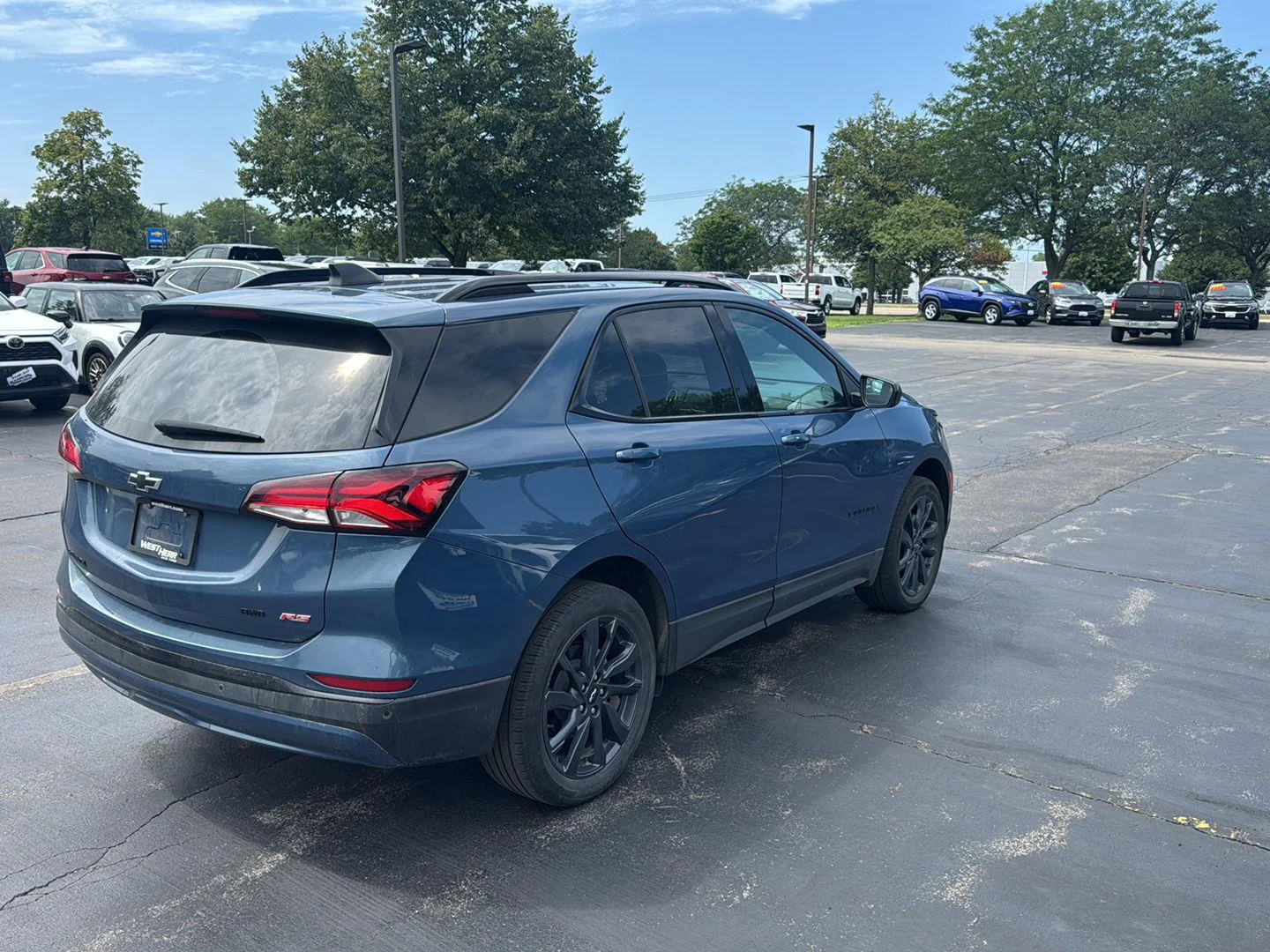 Used 2024 Lakeshore Blue Metallic Chevrolet RS image 7
