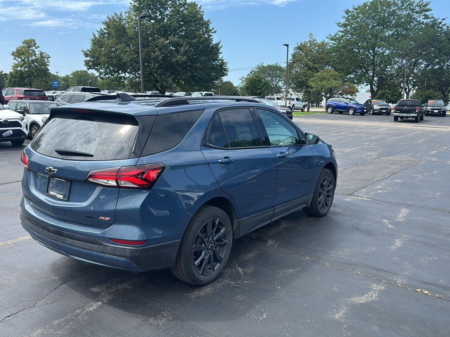 Used 2024 Lakeshore Blue Metallic Chevrolet RS image 7