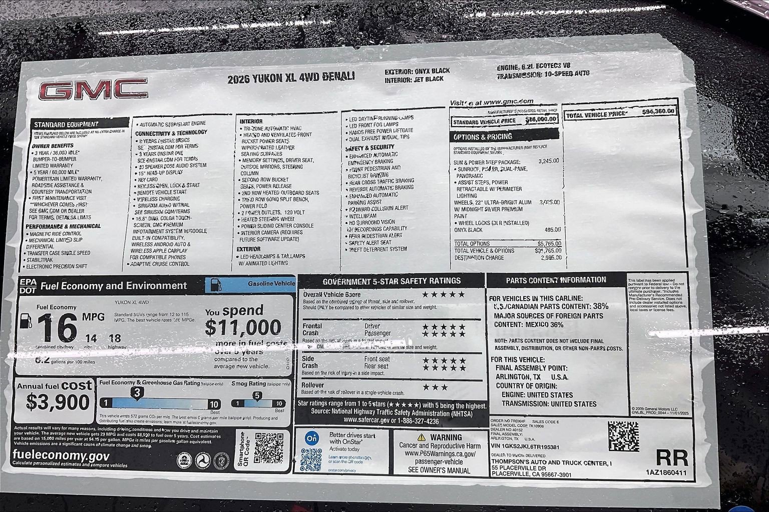 2026 GMC Yukon XL Denali - Photo 21