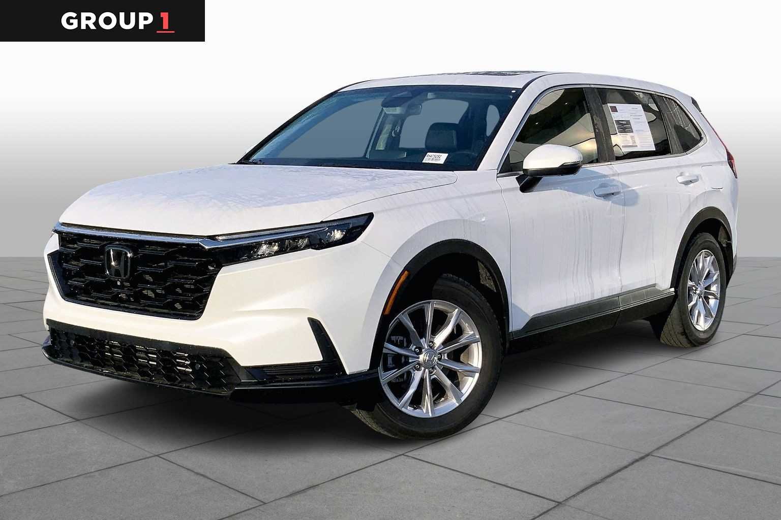 Platinum White Pearl 2024 Honda CR-V EX-L AWD SUV / Crossover All-Wheel Drive Continuously Variable Transmission