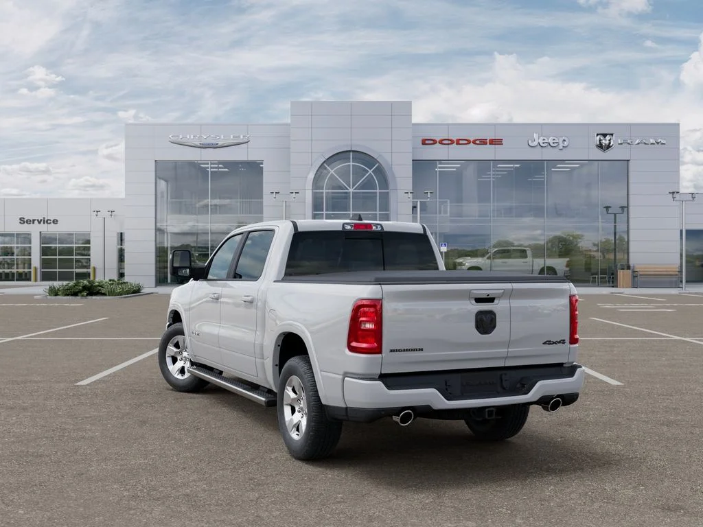 New 2025 Bright White Clear-Coat Exterior Paint RAM Big Horn/Lone Star image 3