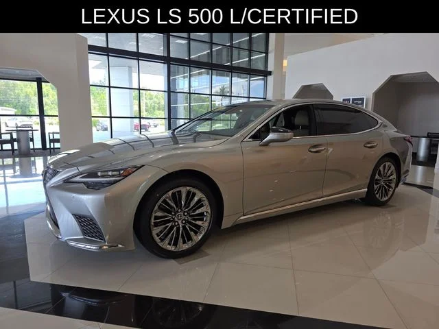 Certified Used 2023 Silver Lexus 500 image 7