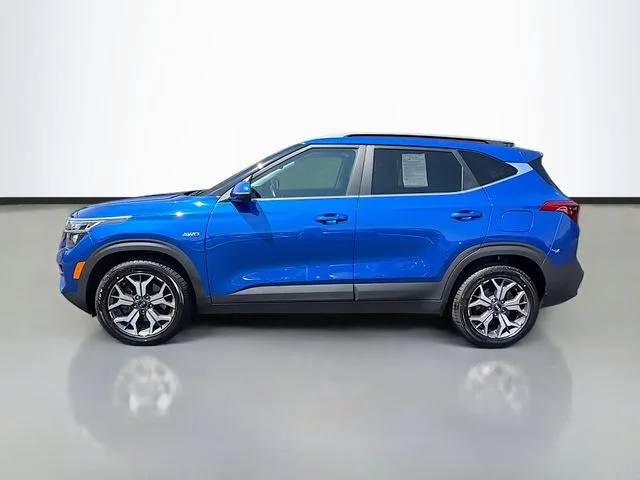 Used 2021 Blue Kia EX image 4