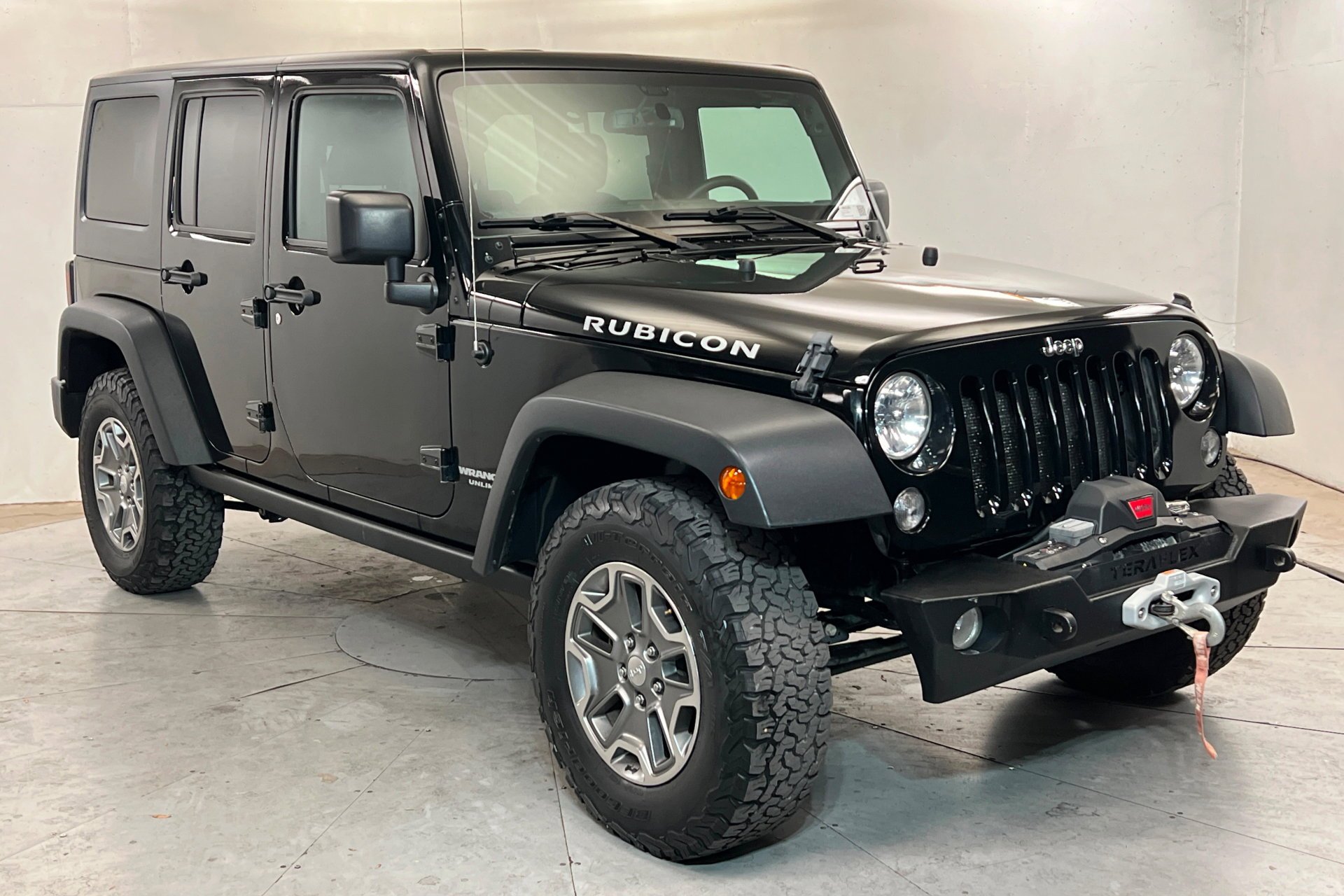 Used 2016 Black Clearcoat Jeep Rubicon image 8