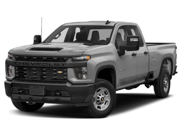 Used 2022 Silver Ice Metallic Chevrolet Work Truck image 1