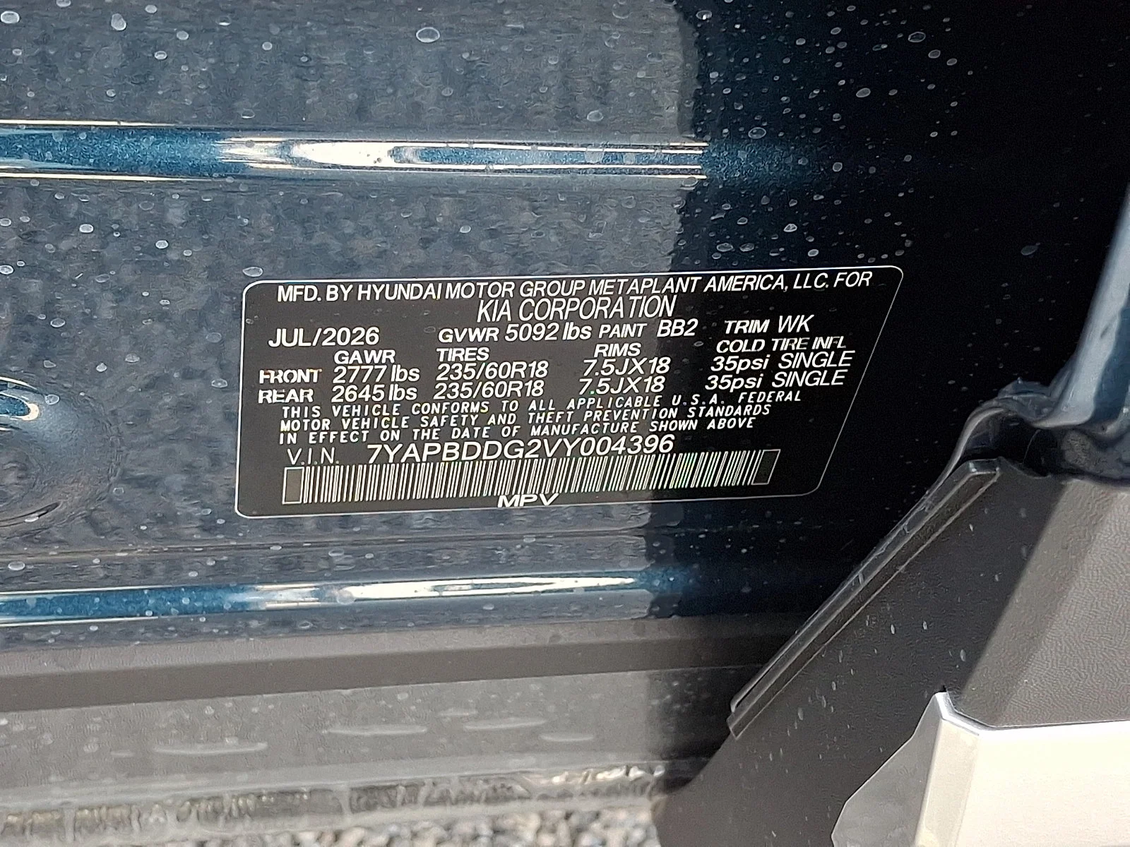 New 2027 Blue Kia S image 21