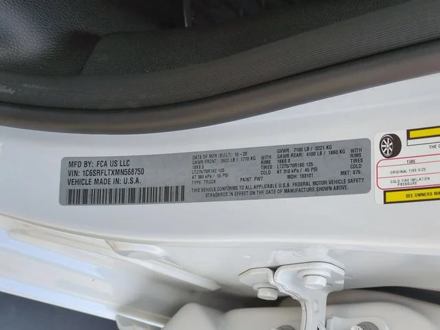 Used 2021 White Ram Rebel image 35