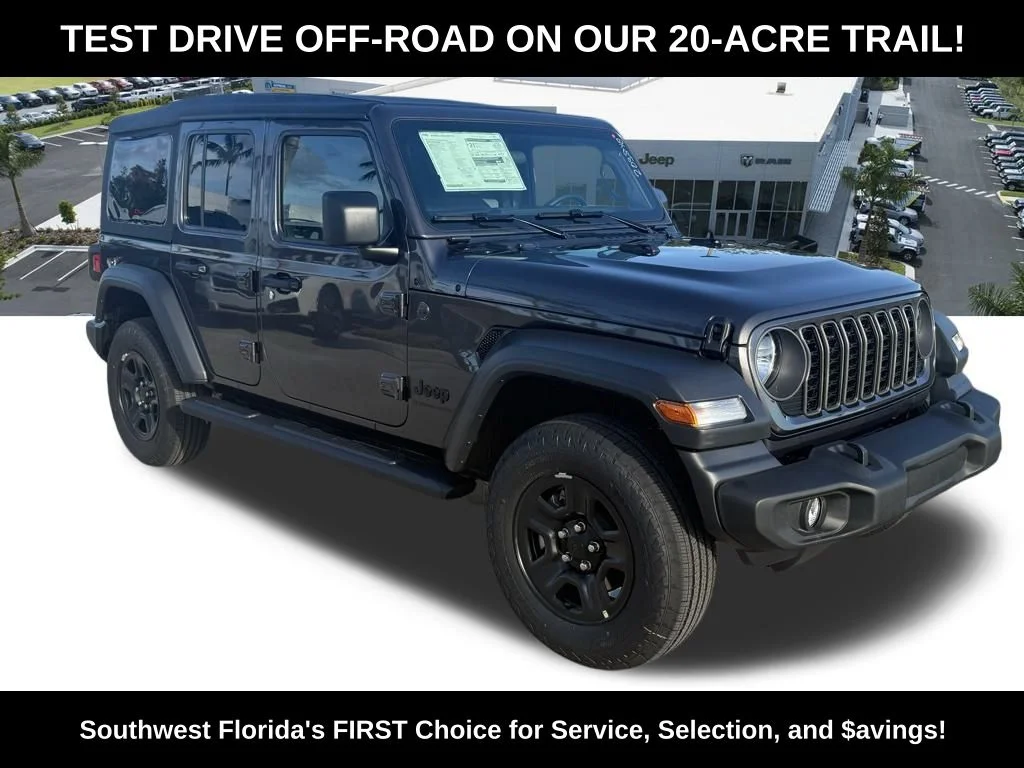 New 2026 Granite Crystal Metallic Clear-Coat Exterior Paint Jeep Sport image 2