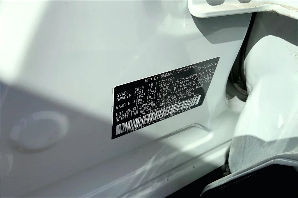Used 2026 White Subaru Premium image 18