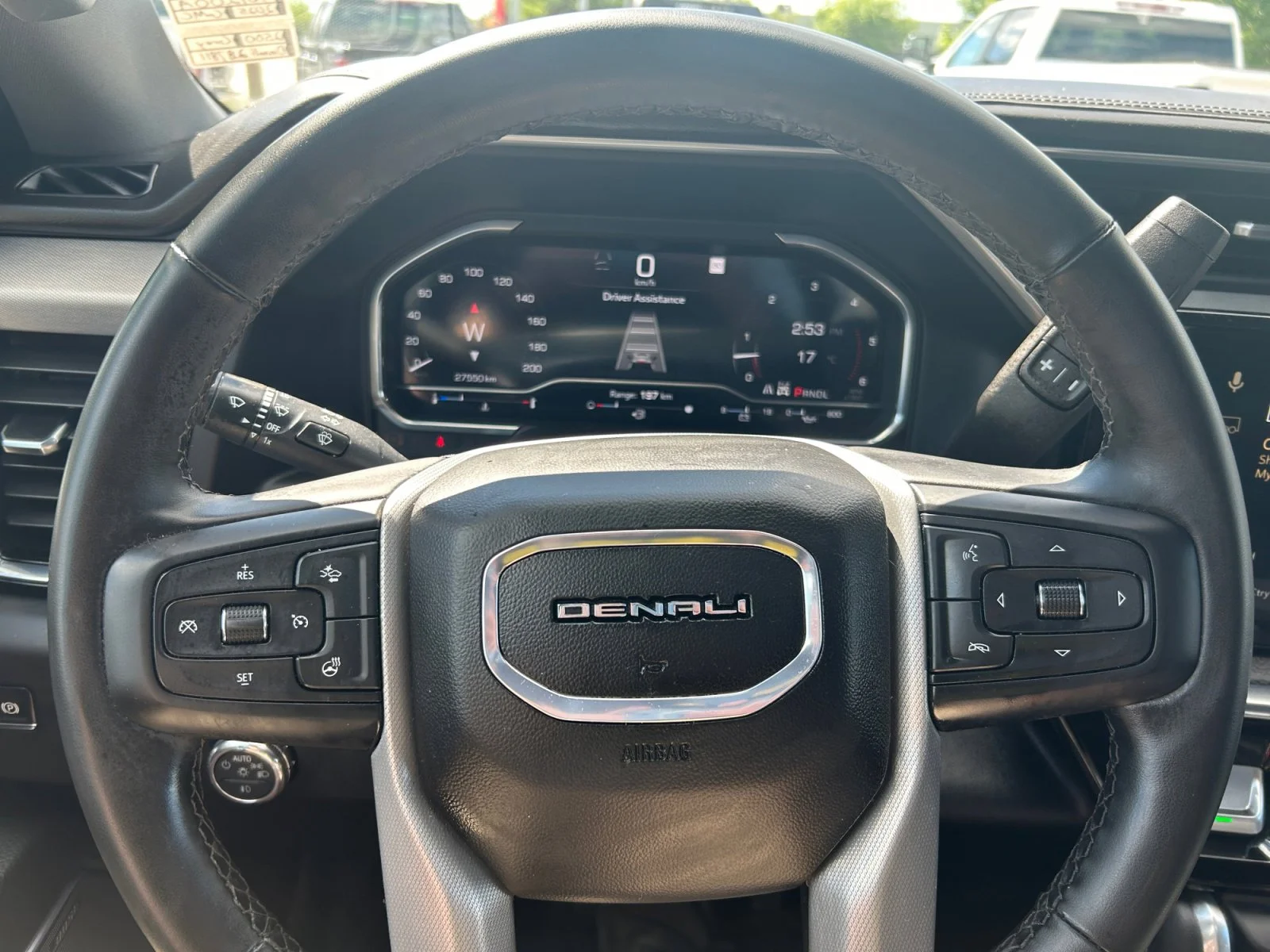 Used 2025 Gray GMC Denali Crew 6.6L DIESEL Leather Sunroof Nav 5th Wheel Prep Package image 23