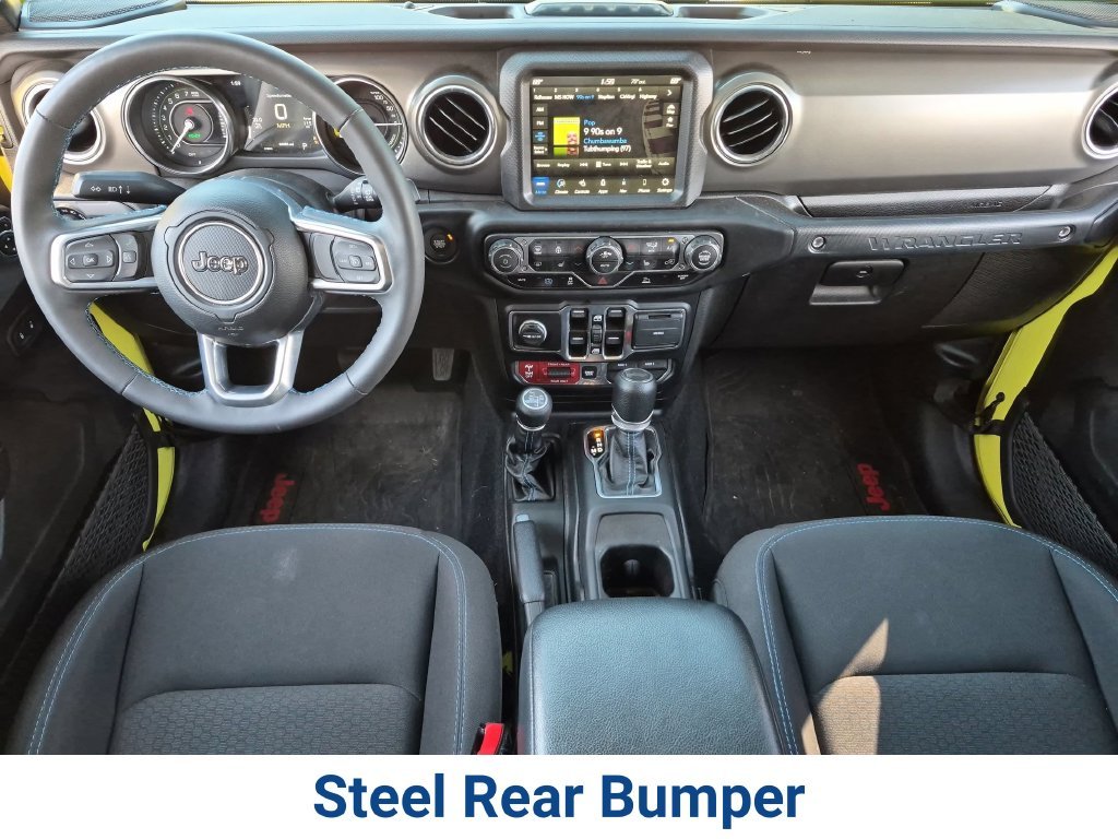 Certified Used 2023 Yellow Jeep Rubicon 4xe image 25