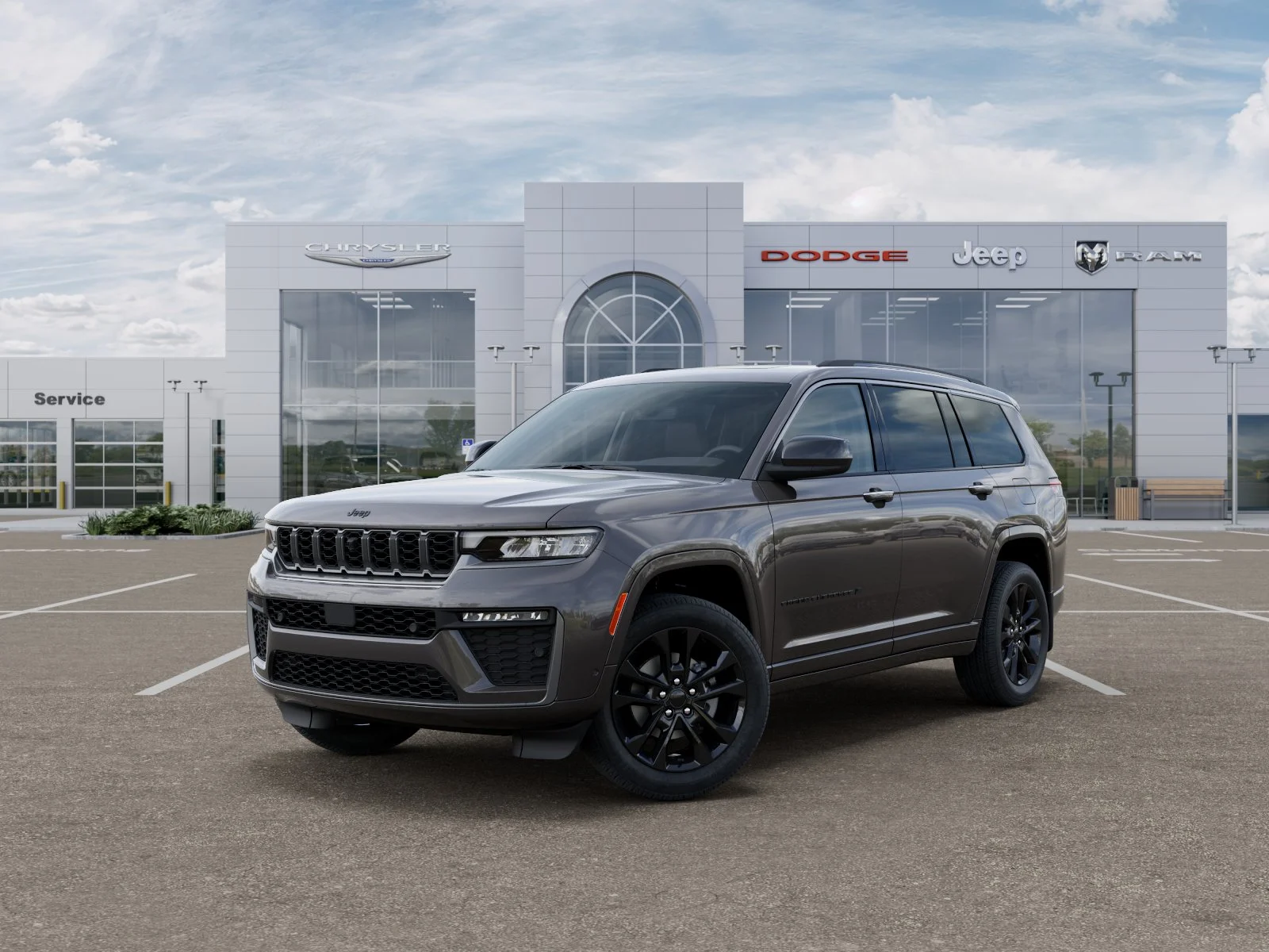 New 2026 Baltic Gray Metallic Clear-Coat Exterior Paint Jeep Limited Reserve image 29