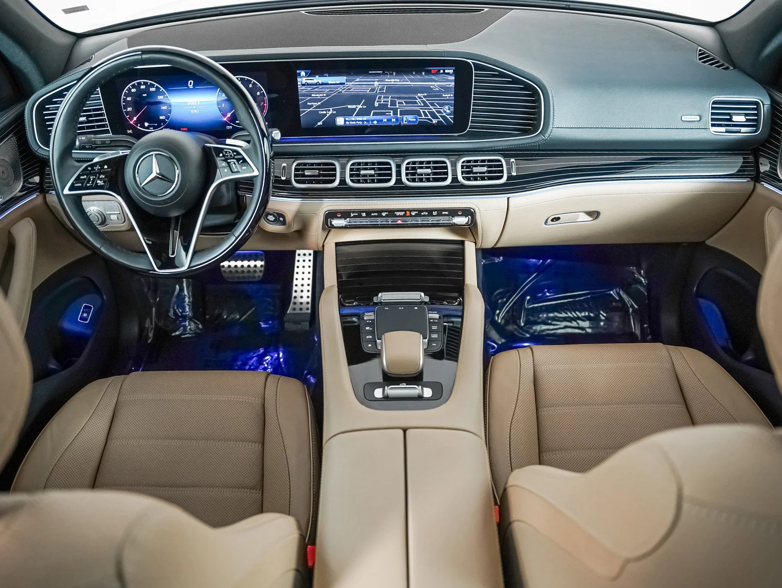 Certified Used 2024 Twilight Blue Metallic Mercedes-Benz GLS 580 4MATIC® image 13